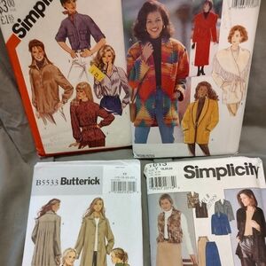 BNNU Set Of 4 Women's Sewing Patterns